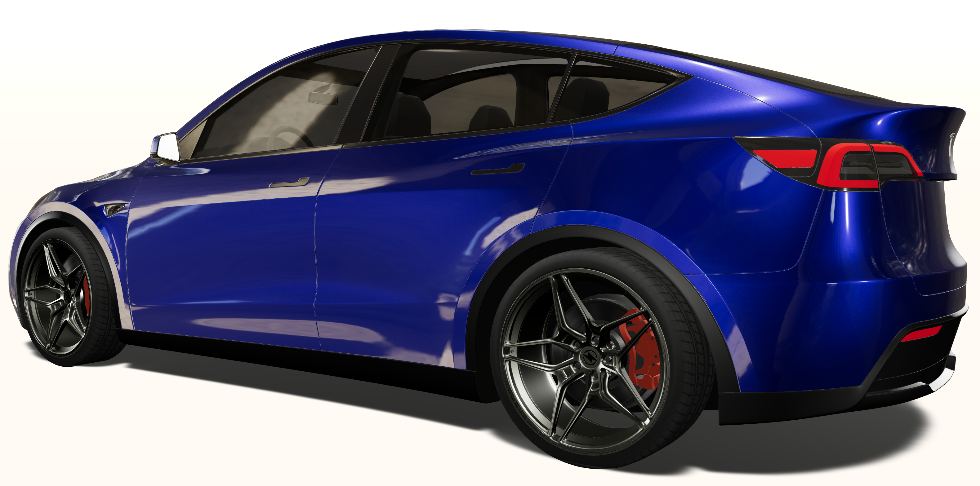 EFP-6 Forged Wheel on Tesla Model Y