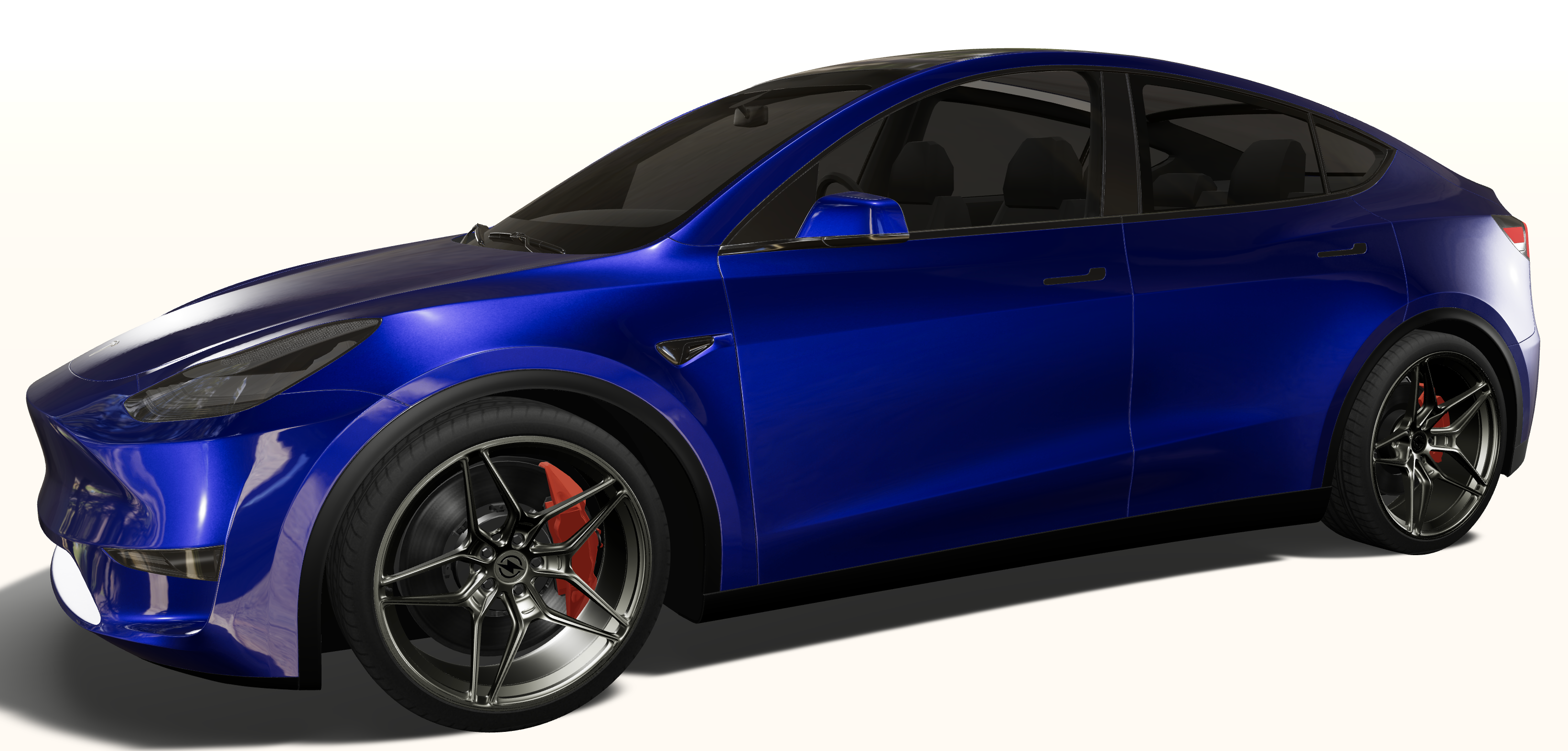 EFP-6 Forged Wheel on Tesla Model Y