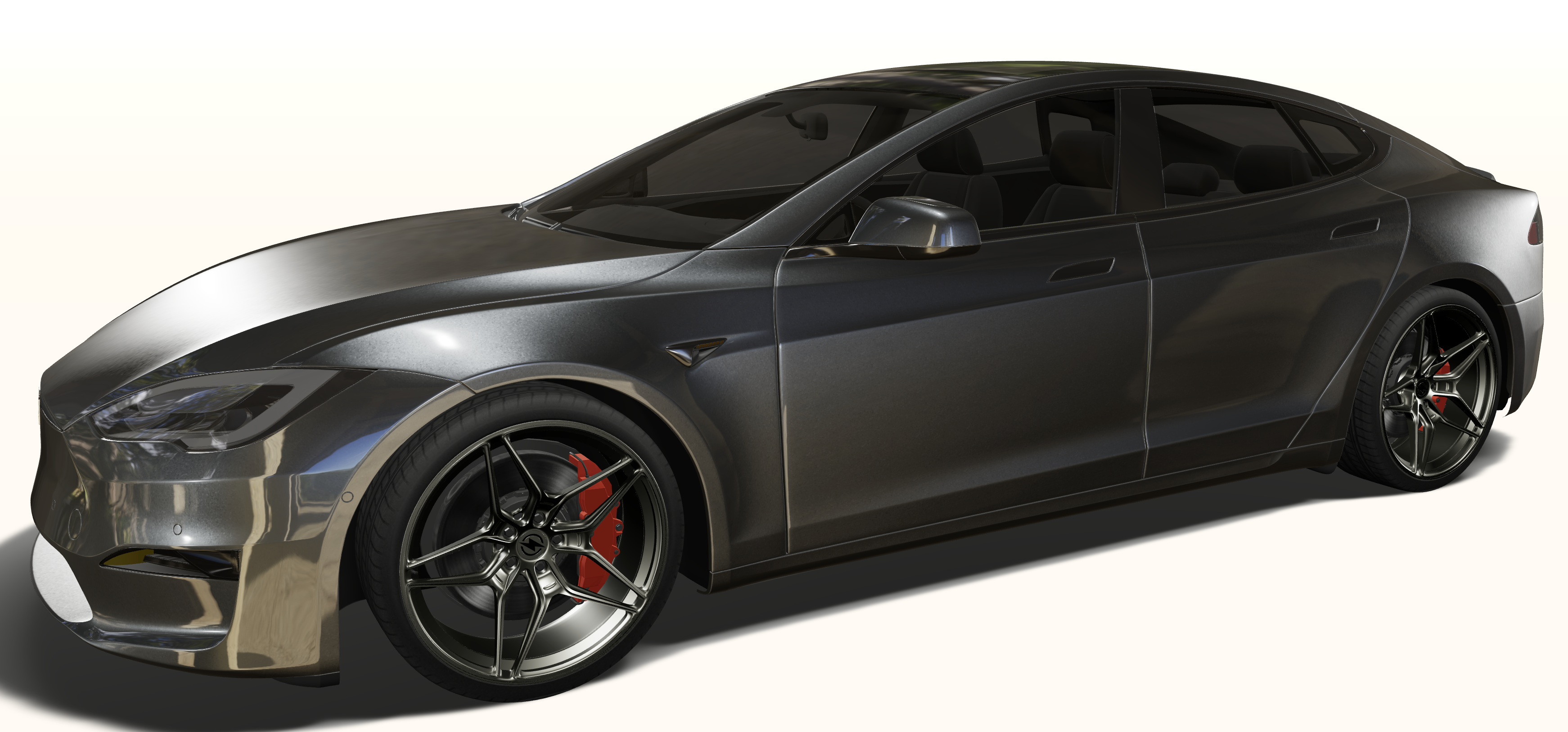 EFP-6 Forged Wheel on Tesla Model S